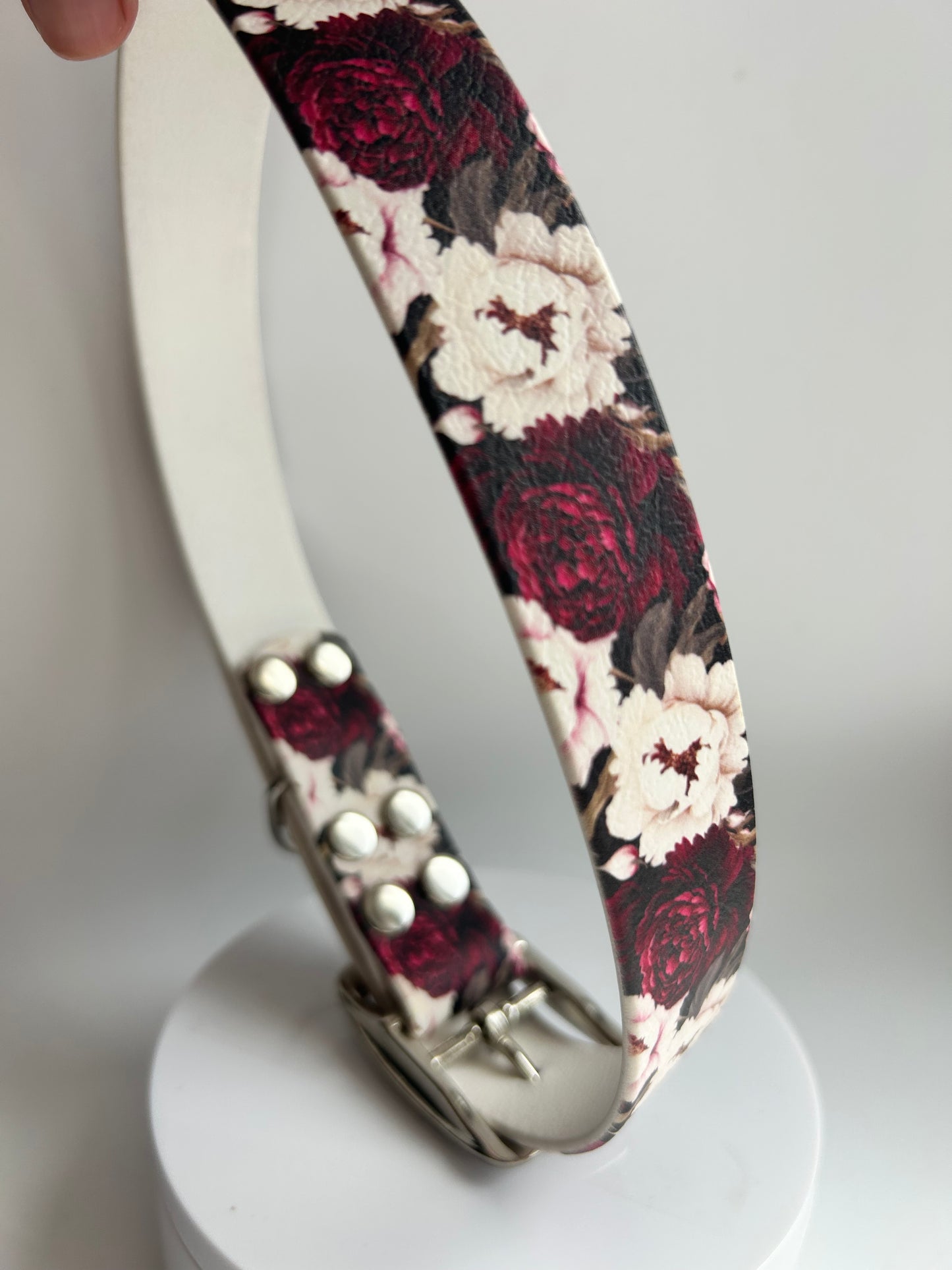 🌸 DéSTOCKAGE – Colliers pour chien en Biothane Floral 🌸