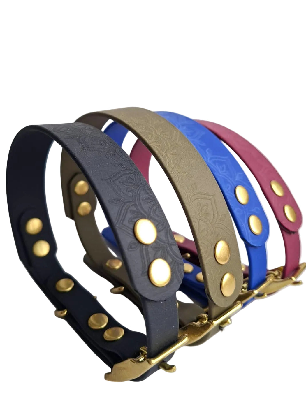 Collier pour chien en biothane - Mandala
