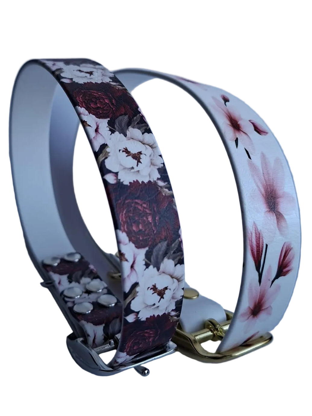 Collier pour chien en biothane - Floral