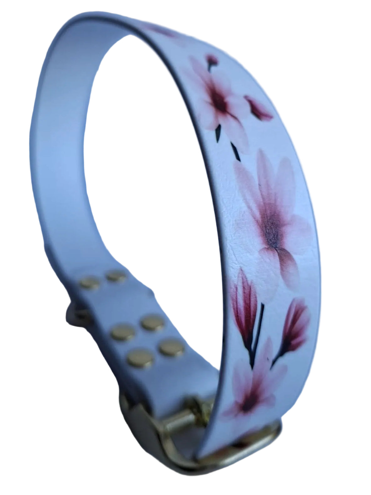 Collier pour chien en biothane - Floral