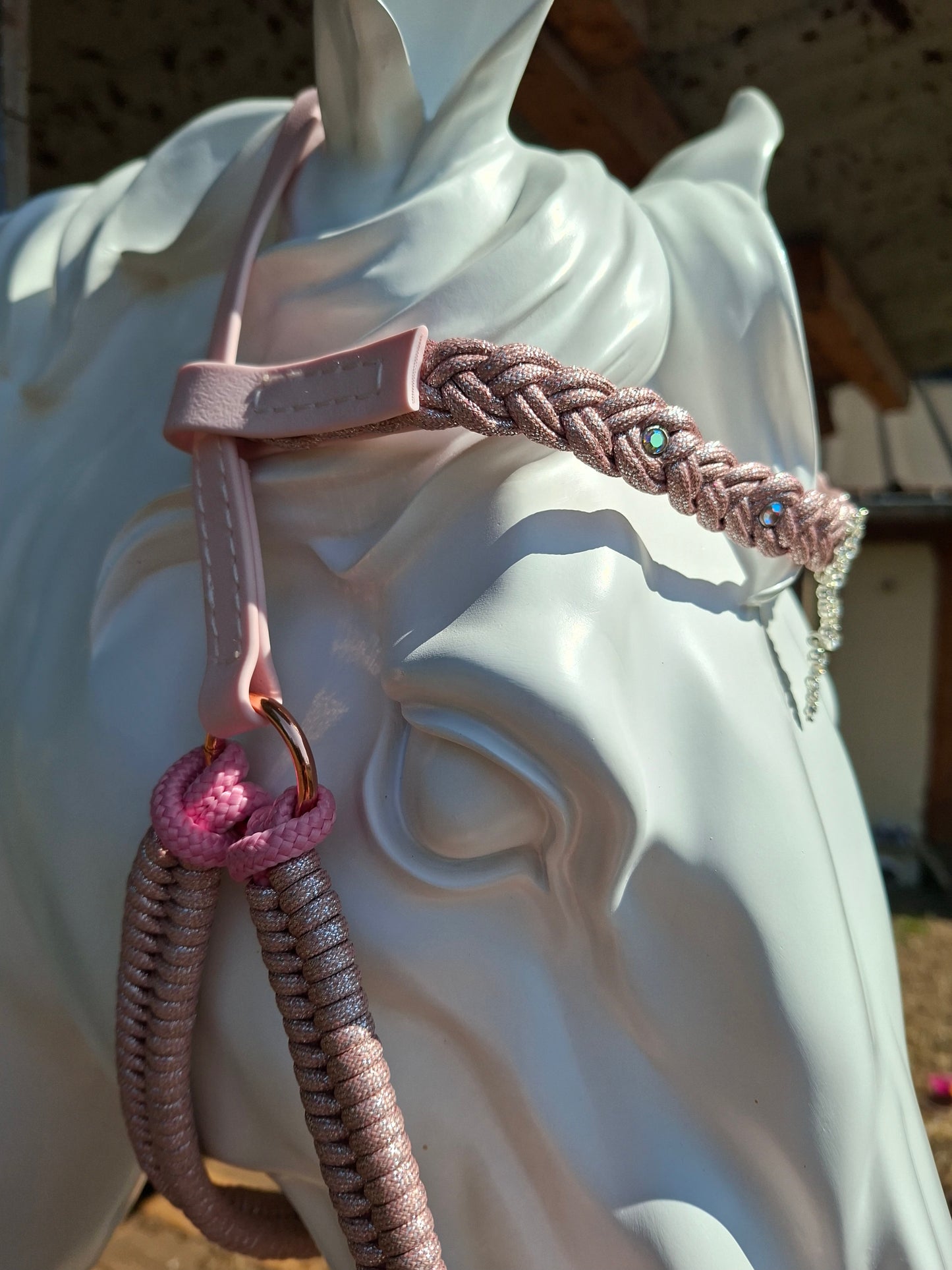 ✨👑 Collection Prestige – Bridon-Licol en Biothane pour chevaux 👑✨