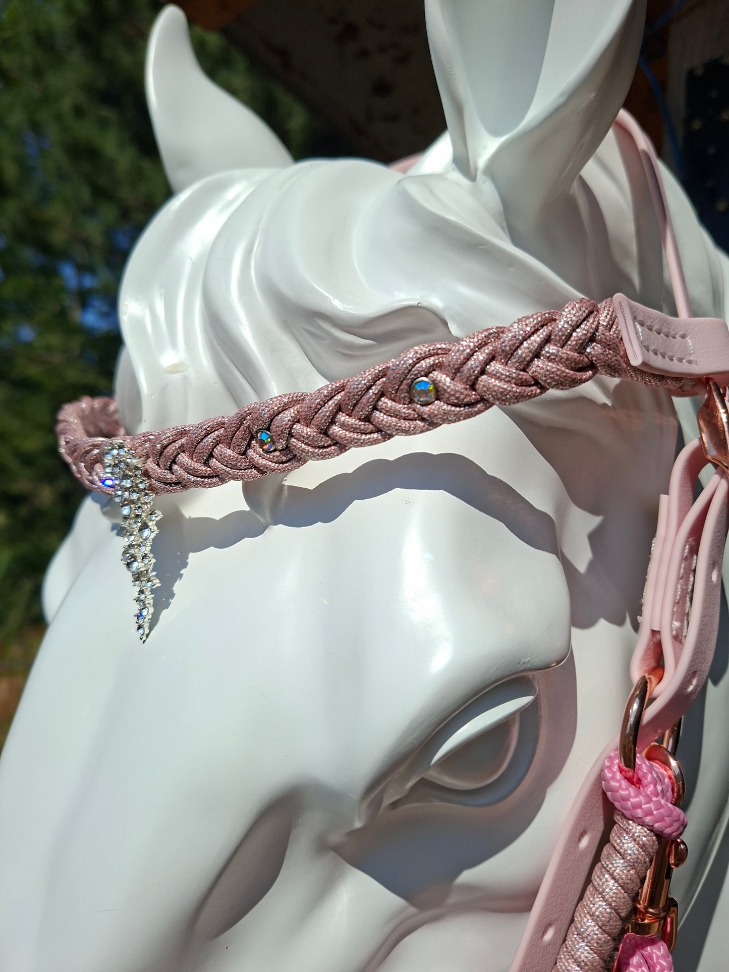 ✨👑 Collection Prestige – Bridon-Licol en Biothane pour chevaux 👑✨